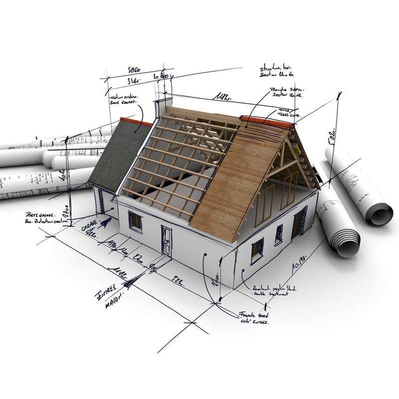 Construction de maisons neuves